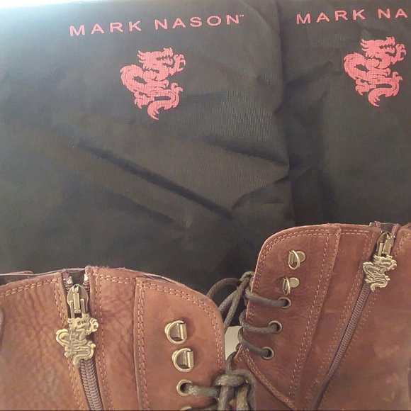 #6 NEW Mark Nason Vessey Casual Dress Brown boots main image 12